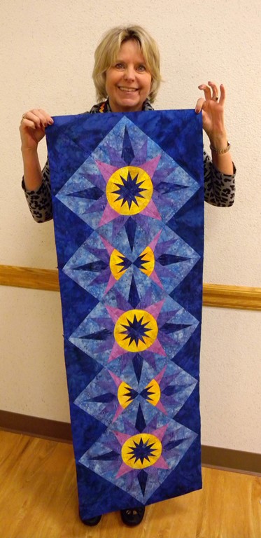 Jan Nilsen - Cactus Flower Table Runner